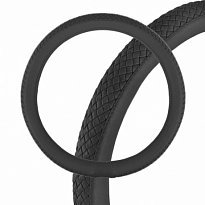 Оплетка SKYWAY Modern-5 M (370-390мм) Черная экокожа